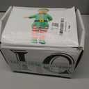 MXoSUM Inflatable Christmas Elf Snowman Costume for Adult Funny Blow up Santa Claus Gingerbread Man Costume