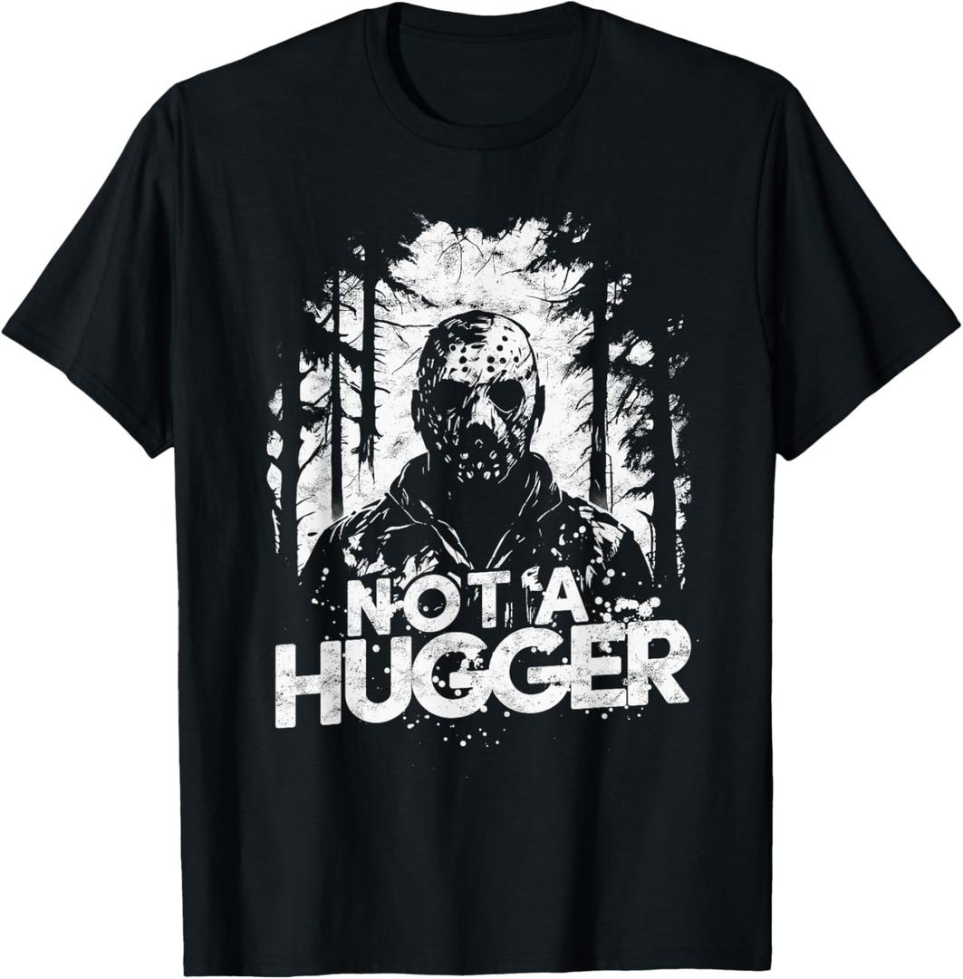 Funny Scary Character Hugger T-Shirt, L