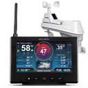 AcuRite Iris Weather Station with Rain Gauge and Wind Speed/Direction, Indoor Outdoor Thermometer Wireless Outdoor Sensor for Temperature and Humidity, and HD Display with Built-In Barometer (01535M)