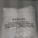 Sancua Rectangle Tablecloth - 90 x 156 Inch - Water Resistant Spill Proof Washable Polyester Table Cloth, Decorative Fabric Table Cover for Dining Tables, Buffet Parties and Camping, White