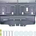 Update ML3Z-7222-D 3D Manganese Steel Splash Panel Shield Under Diaper Compatible with 2015-2020 F150 Ford/JL3Z-7222-C/Not Fit Raptor Model/or 3.0L Diesel