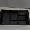 Center Console Organizer for 2014-2018 Chevy Silverado 1500 / GMC Sierra 1500 Accessories and 2015-2019 Sierra/Silverado 2500/3500HD and 15-2020 Yukon/Yukon XL/Tahoe/Suburban Armrest Storage Box black