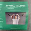 Dumbbell Converter, Convert Dumbbells to Barbell, Dumbbell Barbell Converter Bar, Balency Barbell Bar for Home Gym Workout, Adjustable Weight & Up to 200LB Capacity Weight Barbell for Weight Lifting