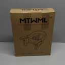 MTWML Portable High Chair for Table,Hook On High Chair That Attaches to Table,Space Saver Clip On Counter Seat for Baby,Easy Clean Baby Feeding Clamp Seat with Carry Bag for Travel(Stripe-Blue)