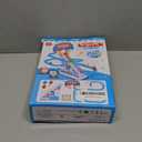 QUENTRO Penguin Slide Toy Set  Stair Climbing Roller Coaster with Sliding Tracks, 9 Racing Penguins & 3-Speed Switch  Lights, Music & Quiet Mode  Educational Playset for Kids & Toddlers