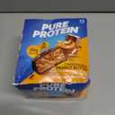 Pure Protein Bars, High Protein, Nutritious Snacks to Support Energy, Low Sugar, Gluten Free, Chocolate Peanut Butter, 1.76oz, 12 Count (Packaging May Vary) (EXP 07/23/26)