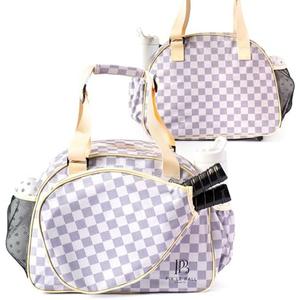 Pik’le’Ball Sport Premium Women's Pickleball Bag – Stylish and Versatile Sports Bag with Water Bottle Holder, Padded Paddle Pocket, and Spacious Design (fits 2+ Paddles!)