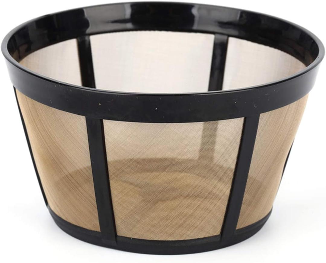 Reusable Coffee Filter, Fits BUNN Coffee Maker, Replaces BUNN Filters (8-12 Cup) - 1 PCS