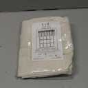 VHC Brands Burlap Antique White Farmhouse Primitive Curtains Valance 16x72