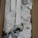 ROBOTIME Doll House, Wooden Dollhouse with Wheels for Girls, Pretend Play RV Set Dollhouse Moveable with 10+Pcs Furniture Accessories, Gift for Kids Ages 3+