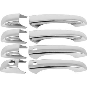 OCPTY 4PCS Door Handle Covers for Jeep Grand for Cherokee for Dodge for Durango 11-19 Driver Side & Passenger Side Door Pull Handle Covers