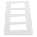 Decorative Outlet Covers Plastic Light Switch Plate Cover Quick Setup Modern Wall Plate for Living Room Bedroom