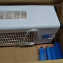 Portable Air Conditioners, Windowless Portable AC with 3 Speeds, 3 Modes, 8L Evaporative Air Cooler w/7H Timer, 90°Oscillation, Remote Control Air Conditioners for Bedroom, Small Room, Home (White)