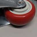 4 Inch Industrial Heavy Duty Swivel Caster Wheels with Brake,Set of 3 Safety Locking Casters,Load 2000lbs,Premium Polyurethane Wheels for Table,Trailer,Saw Table,Stage Toolbox,Bed,Corn Board