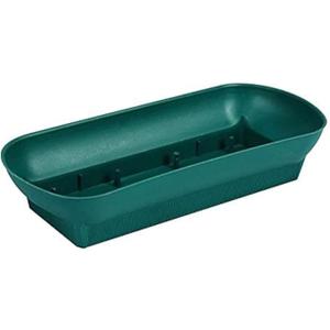 FloraCraft Plastic Design Bowl 2.2 Inch x 10.5 Inch Green