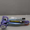 TONBUX Kids Scooter, Light Up 3 Wheel Kick Scooters for Kids 3-12, Folding Scooters with Adjustable Height - Toddler Scooter Lean-to-Steer & Widen Anti-Slip Deck (Blue)