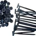 7 x 50 Pcs Universal Cable Tie Buckle  Heavy Duty Zip Ties, Self-Locking Holder, Multifunctional Ties for Industrial and Outdoor Use