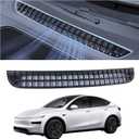 Air Intake Vent Grille Cover for New Tesla Model Y Refresh Juniper 2025 2026 Front Air Inlet Protective Mesh Guard Air Filters Grille Mesh Inserts Black Air Filter Accessories