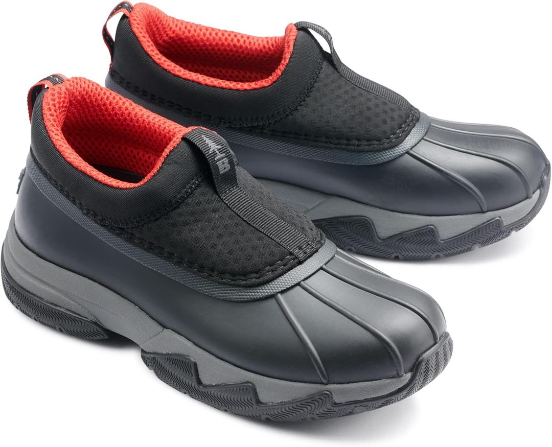 BASS OUTDOOR Women's Field Duck Low Slip-on Hiking Shoe (6, Black)