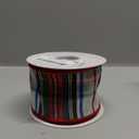 Morex Ribbon Edinburgh Ribbon, Scottish Heritage Family Colors, Christmas and Wedding Decorations, Plaid, 1.5 Inch by 27 Yards, Royal Stewart