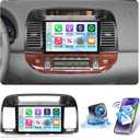 [2G+64G] for 2000 2001 2002 2003 2004 2005 2006 Toyota Camry Radio, Android 13 Car Stereo with 9 inch Touch Screen, Carplay/Android Auto/1080P/Bluetooth/WiFi +AHD Backup Camera