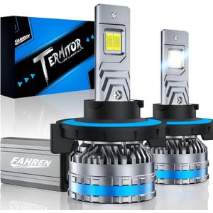 FAHREN 2026 Upgraded 9008 Fog Bulbs, 120W 80000LM H13 Bulb, 6500K Cool White Fog Lights, Plug and Play, Pack of 2