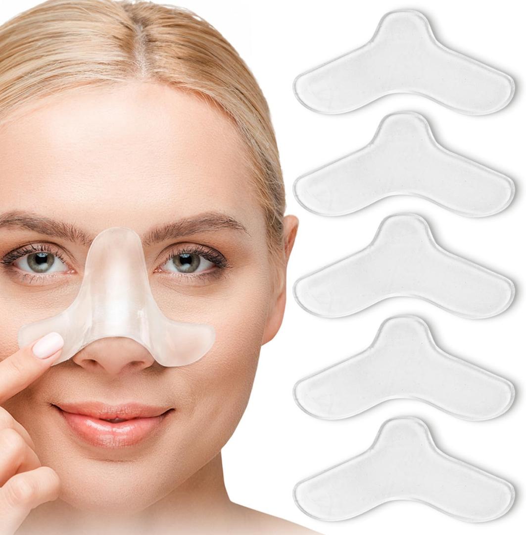 Impresa 5 Pack Nasal Pads for CPAP Mask - CPAP Nose Pads - Sleep Apnea Mask Comfort Pad - Custom Design & Can Be Trimmed to Size