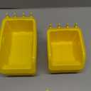 WallPeg Peg Board Bin Kit - Kit PB-4 - Pegboard Accessories for Garage Storage & Tool Organizer - Workbench Bins Pegboard Accessories