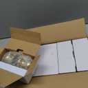 Flat Ball Door Knob with Keys and Lock, Keyed Entry Round Design Doorknob for Front/Entrance Doors, Polished Brass Finish (1 Pack)