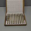 KHTUMEWARE 10 Pack 6-1/4 Inch Cabinet Handles - Brushed Brass & Gold Kitchen Cabinet Hardware with Drawer Handles