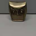 HD Designs Aluminum Owl - Antique Gold, 5.6 in