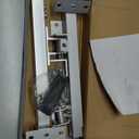 Adjustable Solar Panel Tilt Mount Brackets Aluminum Alloy Solar Panel Mounting Support up to 50 70 100 150 200 300 400 Watt Solar Panel for Flat Surface Roof RV Boat Off-Grid (Mount Only) Silver