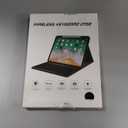 BLUTLOTUS for iPad 9th Generation Case with Keyboard 10.2 Inch - Backlit Wireless Detachable Folio Keyboard Cover with Pencil Holder for iPad 8th Gen/7th Gen/iPad Pro 10.5"/iPad Air 3rd Gen (Black)