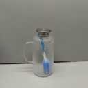 Hannadepot Glass Pitcher, 3.5L/118 oz Glass Water Pitcher with Lid and Spout, Heat/Cold Resistant Borosilicate Glass Water Carafe for Coffee, Juice and Homemade Beverage