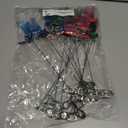 12 Pack Dragonfly Clip,Fake Dragonflies, Humming Bird Stakes Fake, Plastics Dragonfly for Garden Stakes Decor Yard Ornaments for Hat,Deer and Horse,Fly Scare Devices for Indoor Outdoor