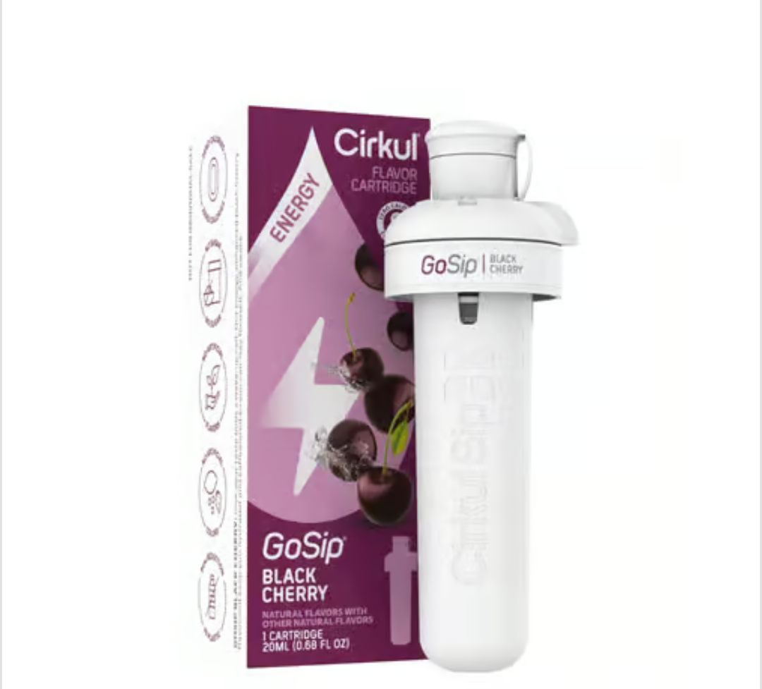 Cirkul GoSip Black Cherry Flavor Cartridge 0.68 fl. oz.