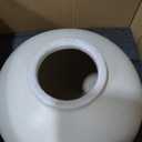 White Ceramic Vase, Rustic, 7.5 Inch