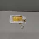 Nostalgic Warehouse Ball-Tip Residential Door Hinge with Square Corners (4" x 4", Unlacquered Brass)