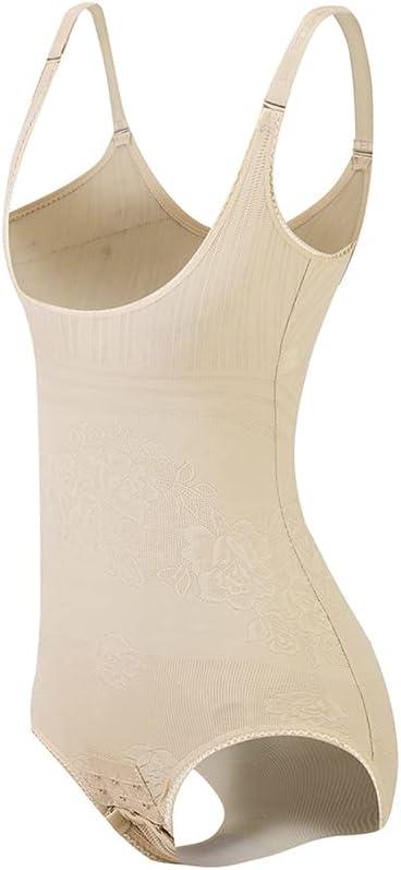 KSKshape Seamless Body Shaper Open Bust Shapewear Firm Control Bodysuit for Women (4X-Large, Beige)