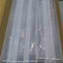 Leinuosen 10 Pack Photo Storage Box Set 5 Pcs 8 x10 and 5 Pcs 5 x7 Plastic Photo Organizer with Snap Tight Latch Large Picture Container for Postcard Scrapbook Paper Crafts Office Document Supplies