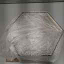 Wall Mounted Hexagonal Floating Shelves Black Set of 5 in Different Sizes, Modern Metal Shelf, Simple Wood Partition Storage Shelves, Decor Rack for Bedroom, Living Room, Kitchen, and Office