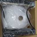 Floor Lamp, Dimmable Standing Lamp, 3 Levels Brightness Led Floor Lamp Rotary Switch Floor Lamps Modern Industrial Lamp with Shade, Tall Lamps for Living Room Bedroom Office Dining Room (Black)