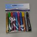 Tassel Toppers 10 Pack - Non-Toxic Washable Glitter Glue Stick Set, Glitter Glue Gel Pens for Art Projects, Grad Caps Assorted Colors Glue Stick, Decorating Supplies, Glitter Pens,