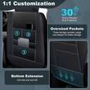 Seat Covers for Jeep Grand Cherokee 2022-2025 2026 Full Set Waterproof Leather Custom Automotive Car Seat Covers Protector (5Seats,Redline)