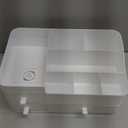 Makeup Organizer Tween Girls Gifts,Large Capacity Bathroom Organizer and Storage with Drawers Trendy Stuff ,Vanity,Bathroom Countertop,Bedroom Storage for Skincare,Cosmetics,Perfume,Brushes,Eyeshadow (white)