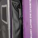 Fancii Flexible Magnifying Mirror 10X with LED Light and Gooseneck, Lighted Travel Makeup Mirror, Lock Suction, Natural Daylight LED, Cordless and Portable (Mira Plus)