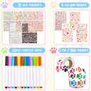 Cherizia Dog House Treat Boxes, 28 Piece Party Favor Set, White Gift Boxes with Handle, DIY Craft Supplies