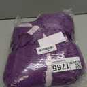 Hombys Dark Purple Chunky Chenille Yarn for Crocheting & Knitting, Super Bulky Yarn for Blankets, Soft Plush, 2 Jumbo Packs (27 Yds, 8 Oz Each)