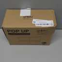 Ankou Airtight Container Set - (380ml 4 Pcs) Stackable One Button Openning Food Containers for Snacks Candy Salt Herbs Spices BPA-Free Tranparent (0.32 QT * 4)