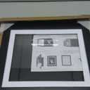 FrameWorks 10" x 12.5" Black Wooden Kids Art Frame with Magnetic Door  Display for 3D Artwork, Photos, Crafts  Gallery Style Edges Wall Decor for Home, Playroom, Easy Access Frame for Creativity